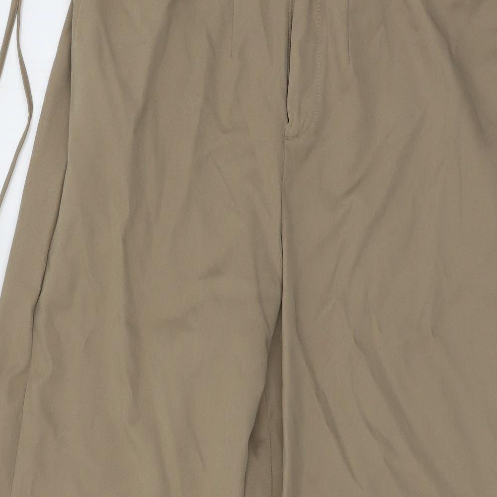 Womens UK Size 26 in Preworn Regular Fit  Brown Trousers