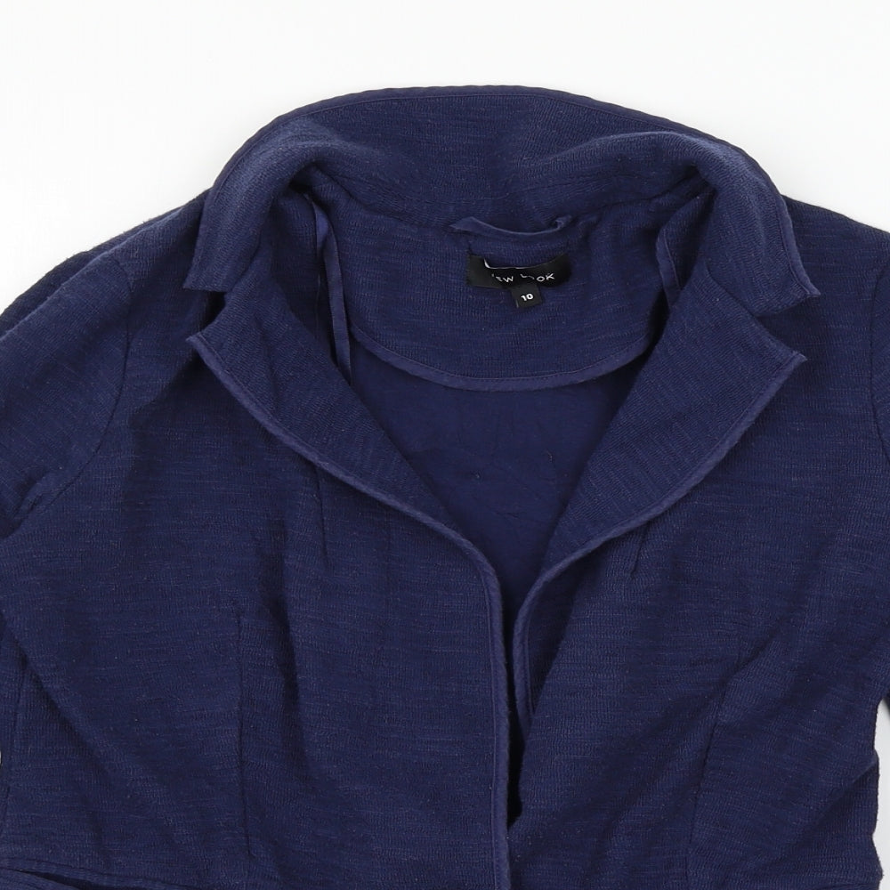 Womens UK Size 10 New Look Blue Jacket