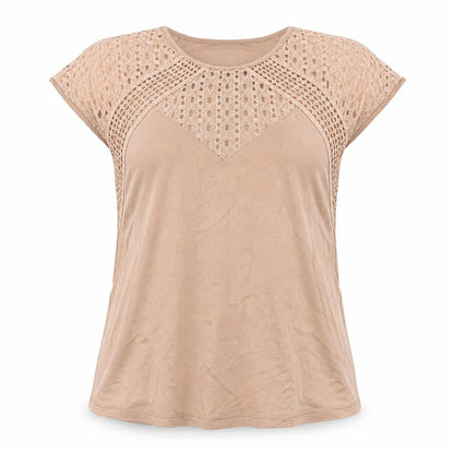 Womens UK Size M H&M Pink Basic T-Shirt