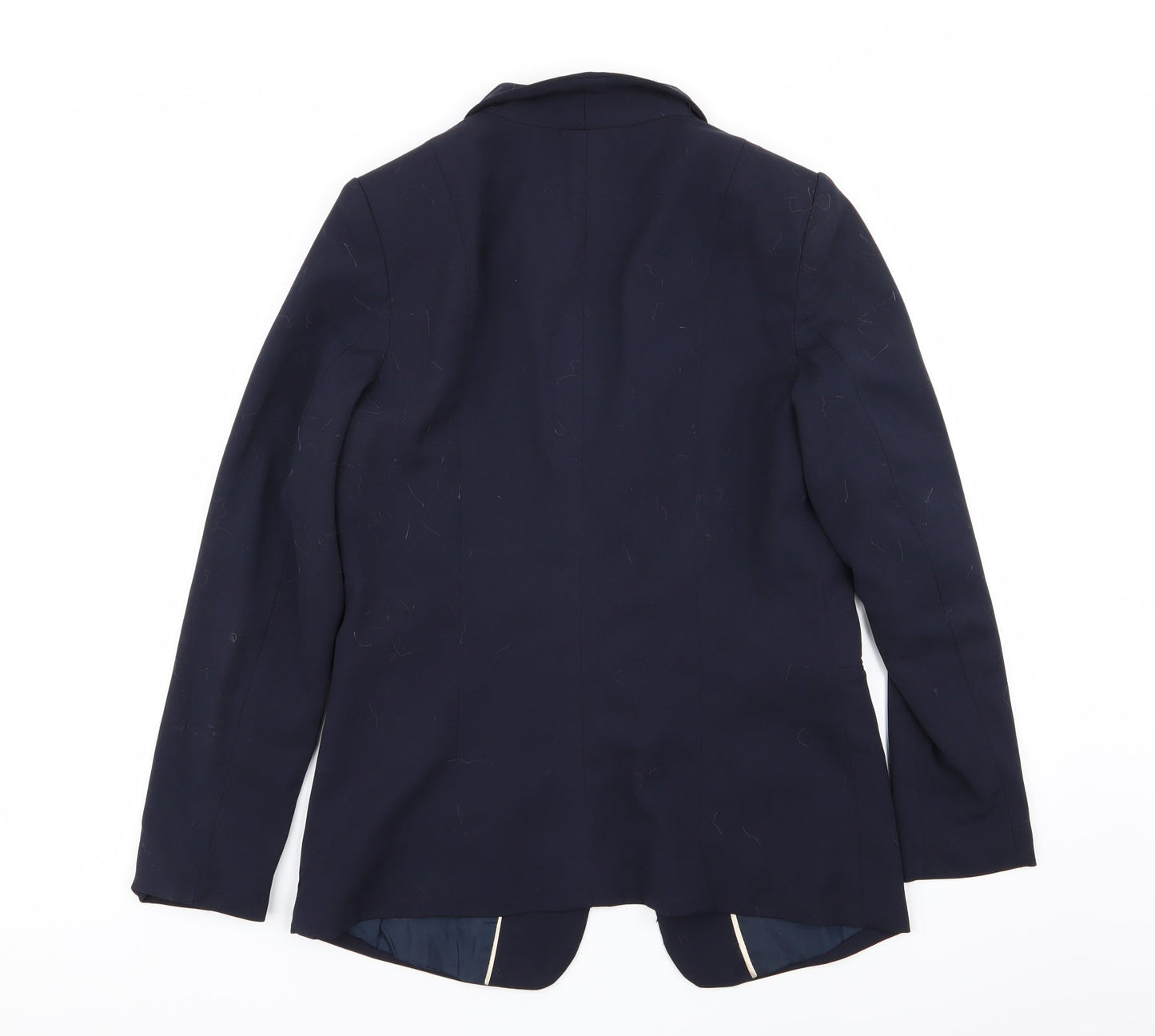 H&M Womens Blue   Jacket Blazer Size 10