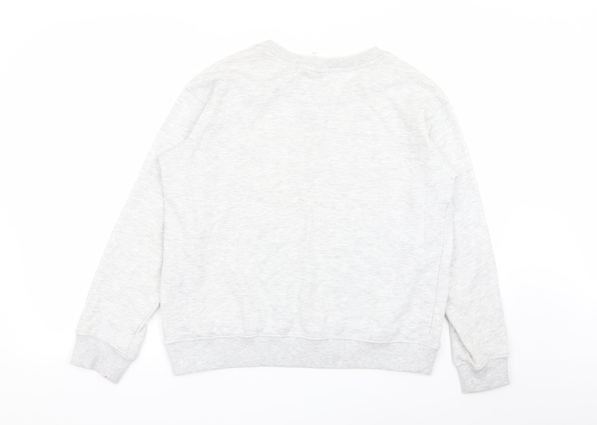 Womens UK Size S H&M Grey Pullover Jumper