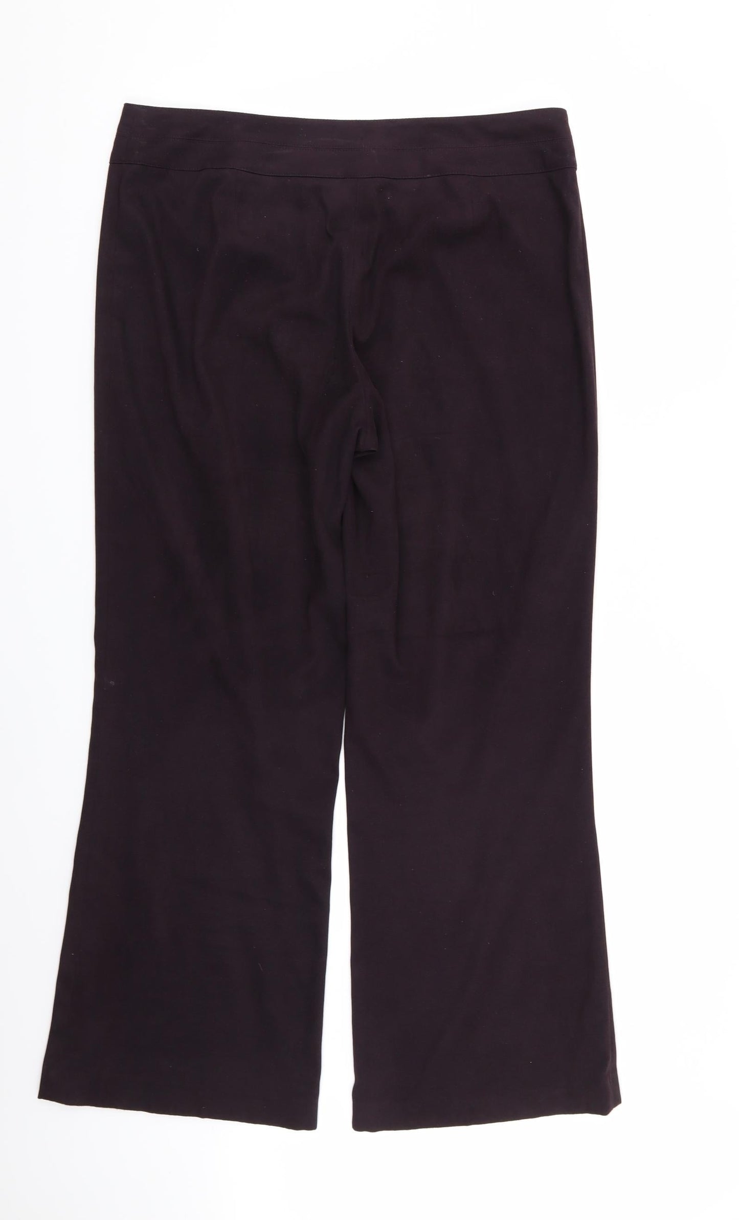 Womens UK Size 14 NEXT Regular Fit  Purple Trousers