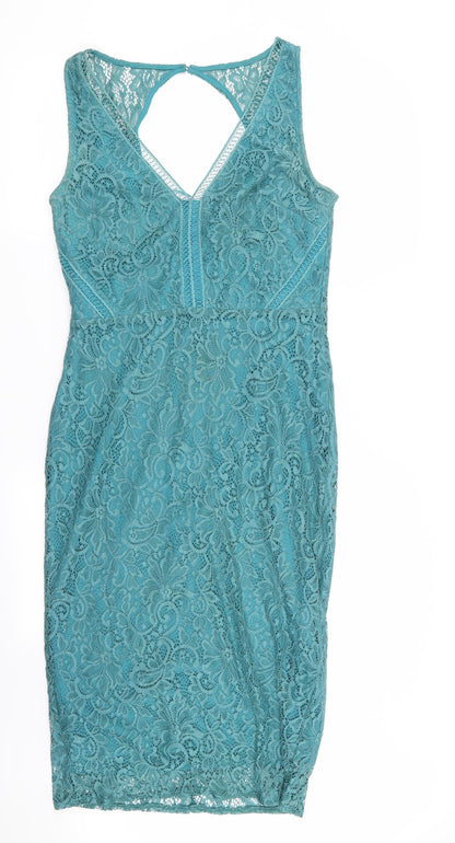 NEXT Womens Brown Floral  A-Line  Size 10