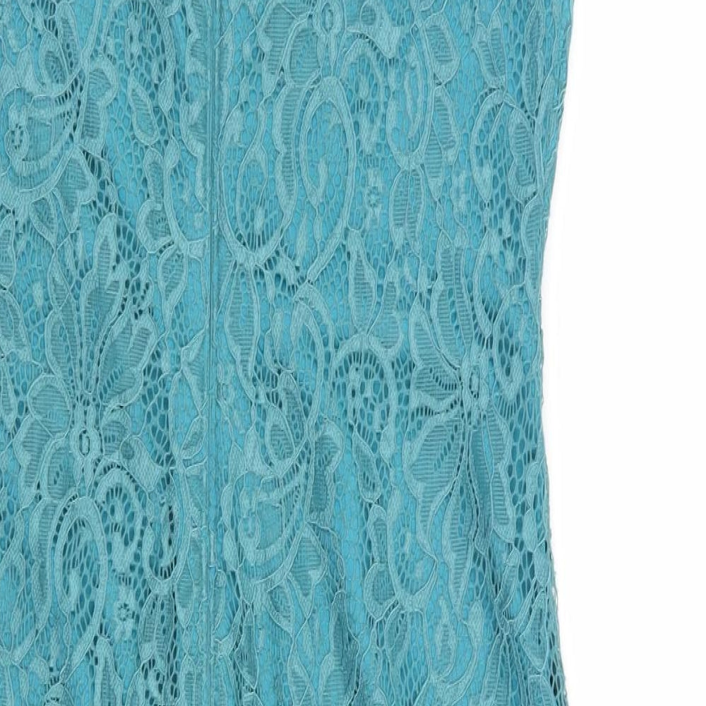 NEXT Womens Brown Floral  A-Line  Size 10