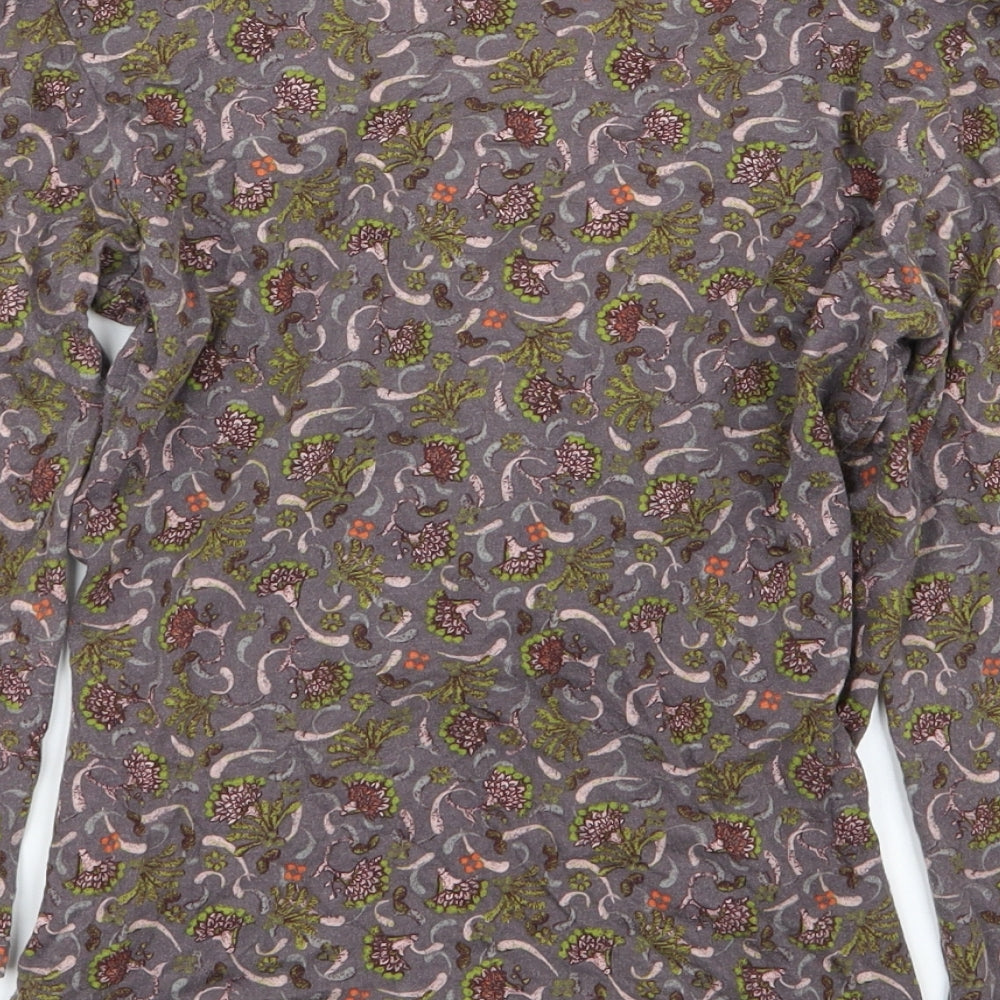 Laura Ashely  Womens Multicoloured Floral  Wrap T-Shirt Size 8