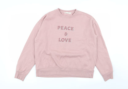 Primark Womens Pink   Pullover Jumper Size 6  - size 6-8