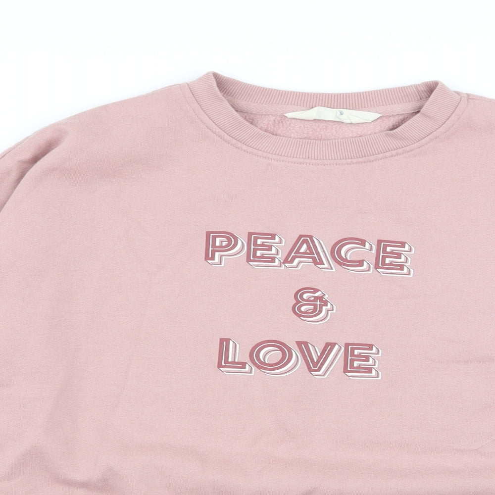 Primark Womens Pink   Pullover Jumper Size 6  - size 6-8