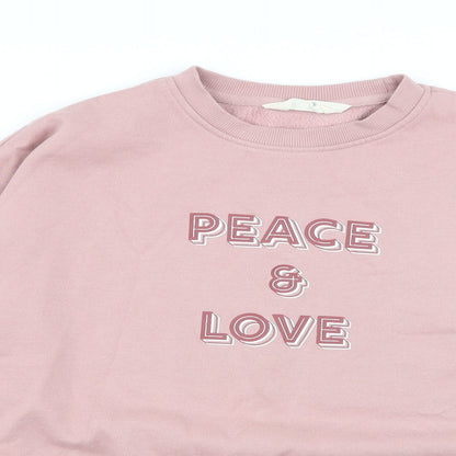 Primark Womens Pink   Pullover Jumper Size 6  - size 6-8