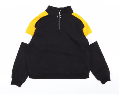 Divided by H&M Womens Black Striped  Pullover Jumper Size S