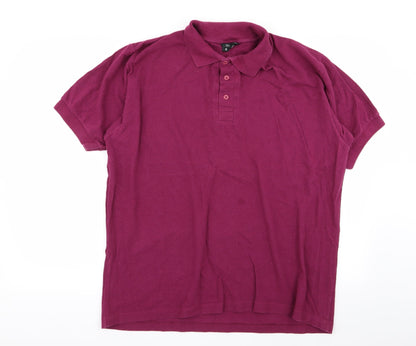island life Mens Purple    Polo Size XL