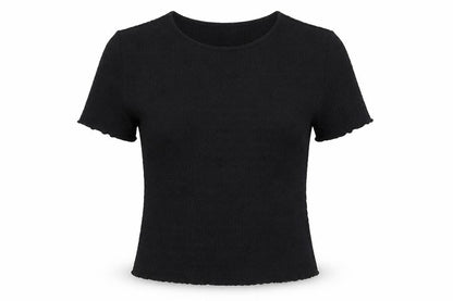 Womens UK Size L H&M Black Basic T-Shirt
