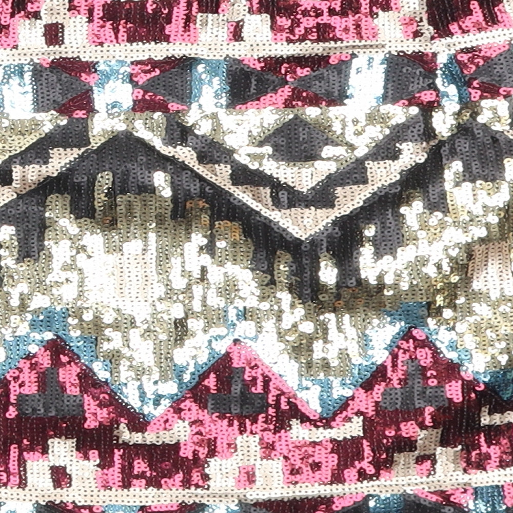 Glamorous Womens Multicoloured   A-Line Skirt Size 8