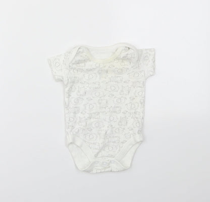 TU Baby Multicoloured Animal Print  Babygrow One-Piece Size 3-6 Months
