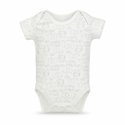 TU Baby Multicoloured Animal Print  Babygrow One-Piece Size 3-6 Months