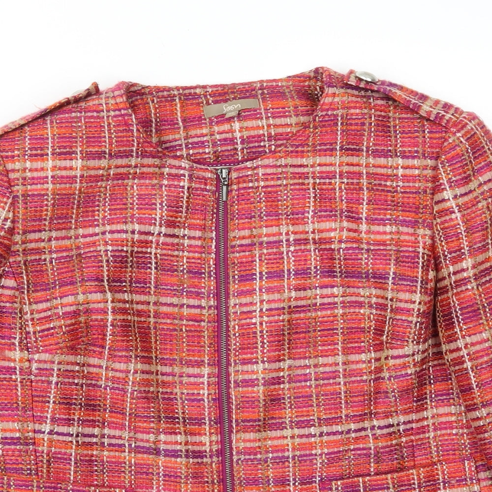Soon Womens Pink   Jacket  Size 14
