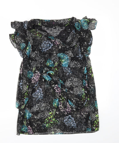 Debenhams Womens Multicoloured Floral  Fit & Flare  Size 12