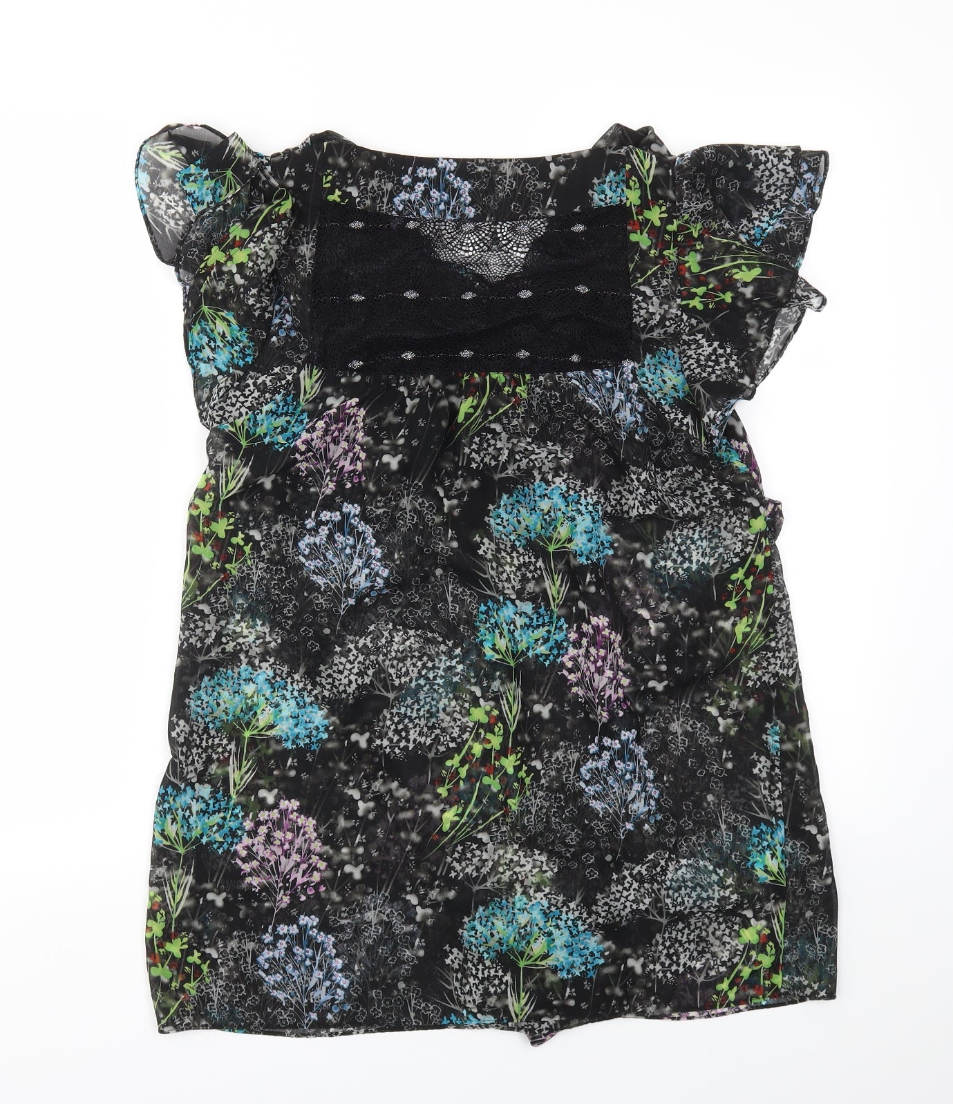 Debenhams Womens Multicoloured Floral  Fit & Flare  Size 12