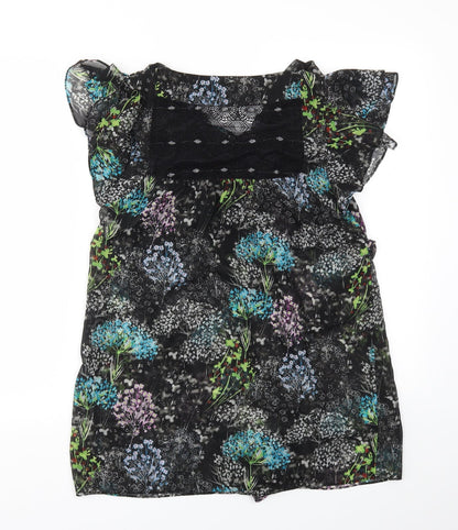 Debenhams Womens Multicoloured Floral  Fit & Flare  Size 12