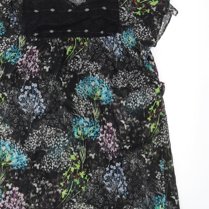 Debenhams Womens Multicoloured Floral  Fit & Flare  Size 12