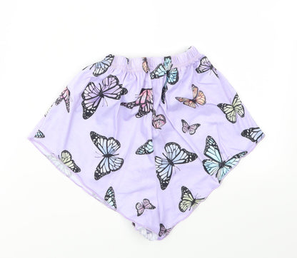 ROMWE Girls Multicoloured Animal Print  Cut-Off Shorts Size S