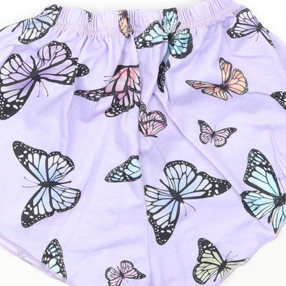 ROMWE Girls Multicoloured Animal Print  Cut-Off Shorts Size S