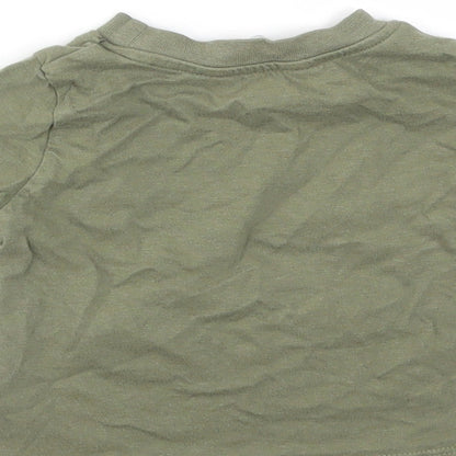 Primark Boys Green   Basic T-Shirt Size 9-12 Months