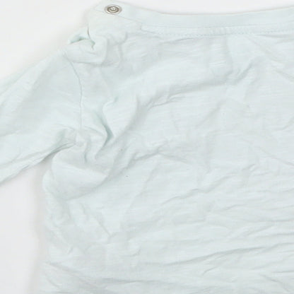 F&F Boys Blue   Basic T-Shirt Size 9-12 Months