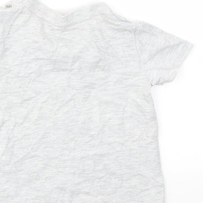 TU Boys Grey   Basic T-Shirt Size 9-12 Months