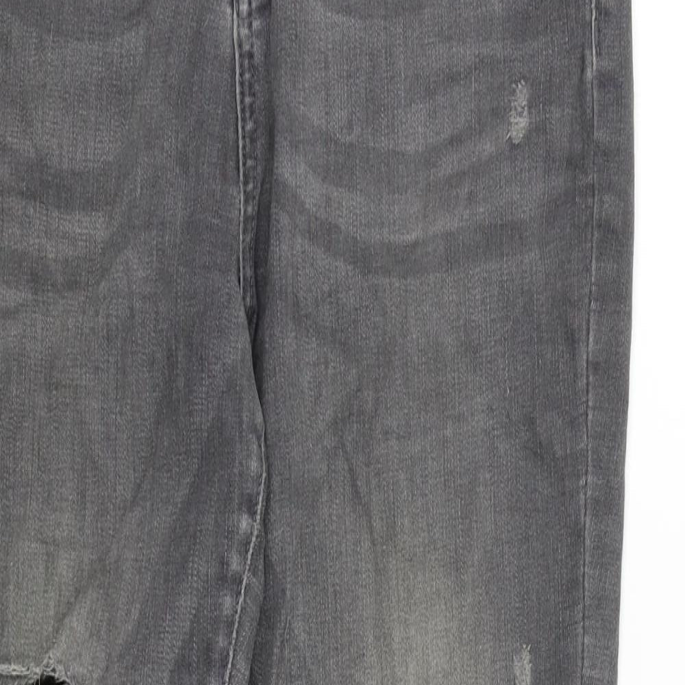F&F Womens Grey   Skinny Jeans Size 12 L28 in