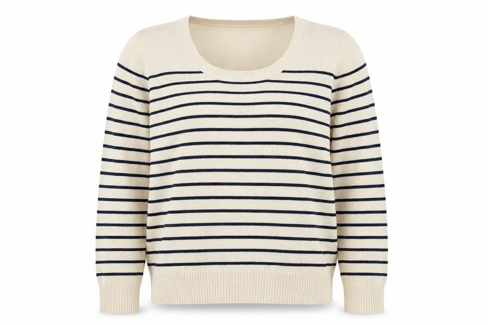 Womens UK Size 14 Papaya Beige Pullover Jumper