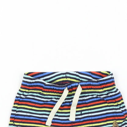Gap  Multicoloured Striped  Jogger Trousers Size 12-18 Months