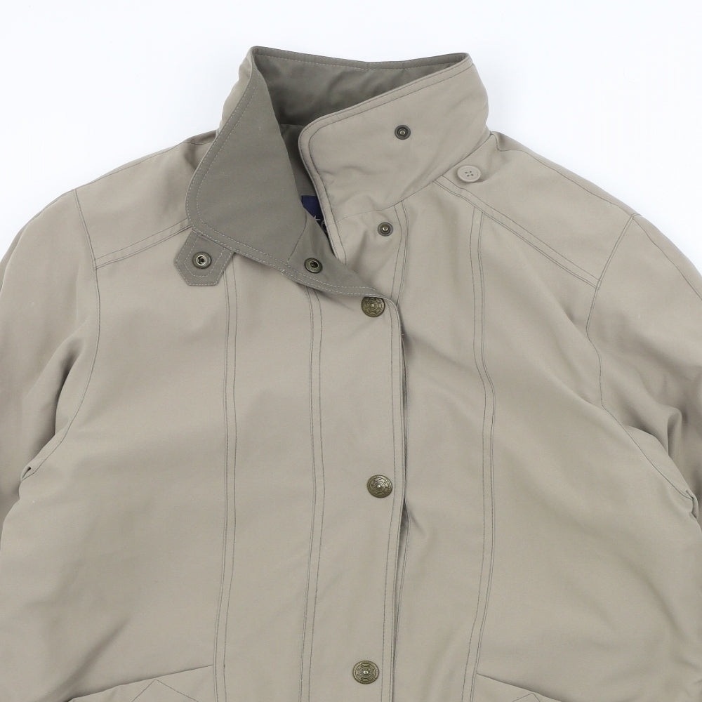 Womens UK Size M telemac Brown Overcoat