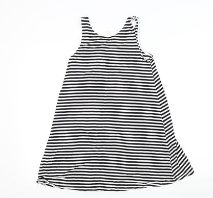 Womens UK Size XS H&M Black Basic T-Shirt
