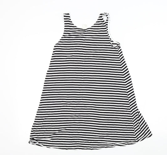 Womens UK Size XS H&M Black Basic T-Shirt