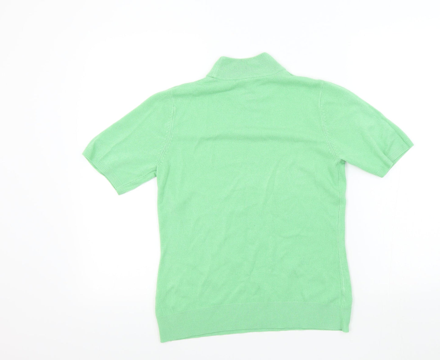 Womens UK Size 10 BHS Green Pullover Jumper