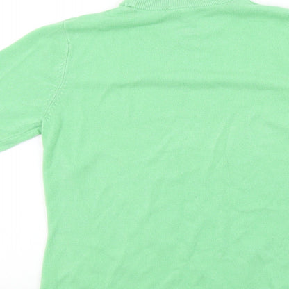Womens UK Size 10 BHS Green Pullover Jumper
