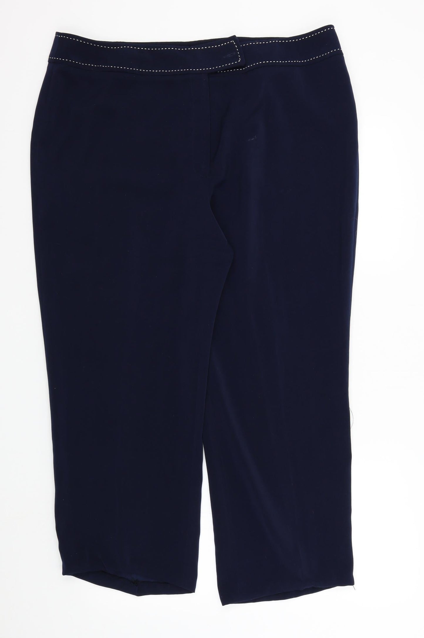 George Womens Blue   Trousers  Size 20 in L25 in