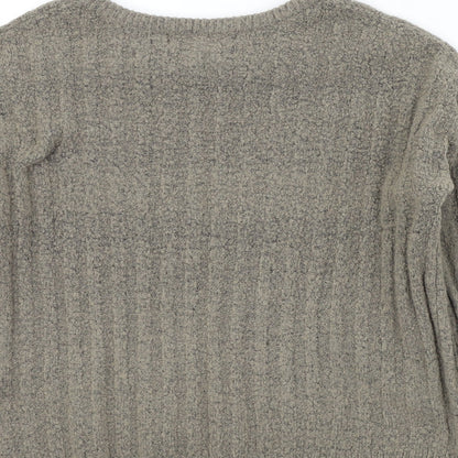 Womens UK Size XS Amisu Brown Pullover Jumper