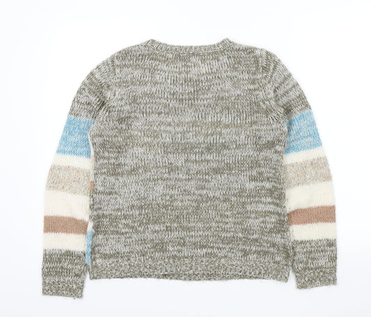 F&F Womens Brown   Pullover Jumper Size 10