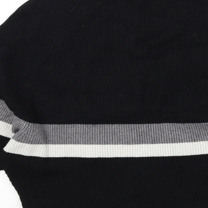 Womens UK Size M sweewe Black Pullover Jumper