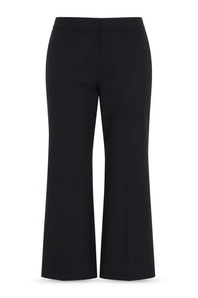 Womens UK Size 10 Papaya Regular Fit  Black Trousers