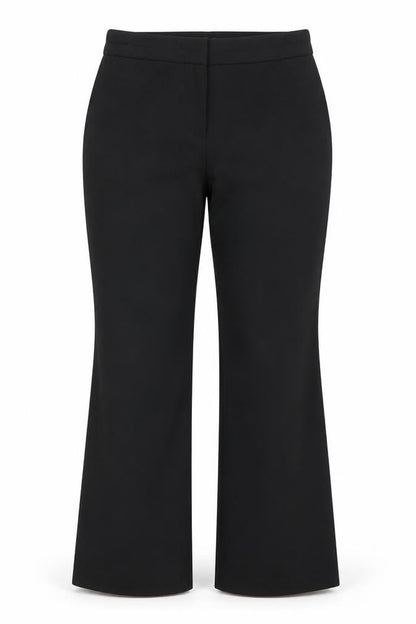 Womens UK Size 10 Papaya Regular Fit  Black Trousers