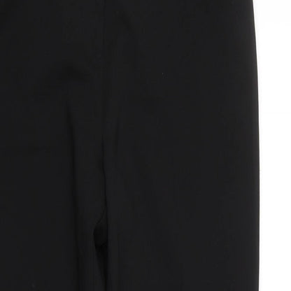 Womens UK Size 10 Papaya Regular Fit  Black Trousers