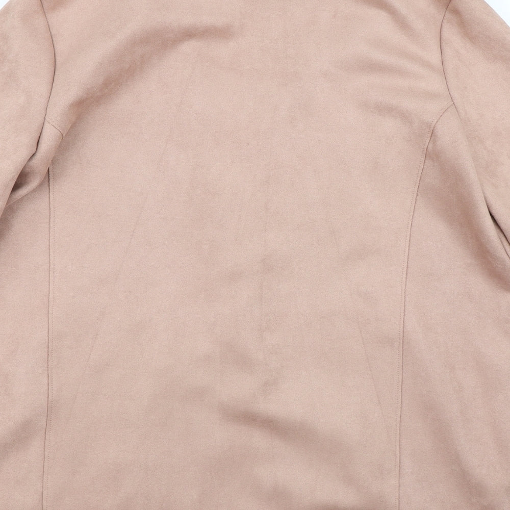 TU Womens Brown   Trench Coat Coat Size 16