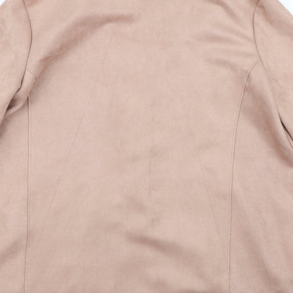 TU Womens Brown   Trench Coat Coat Size 16