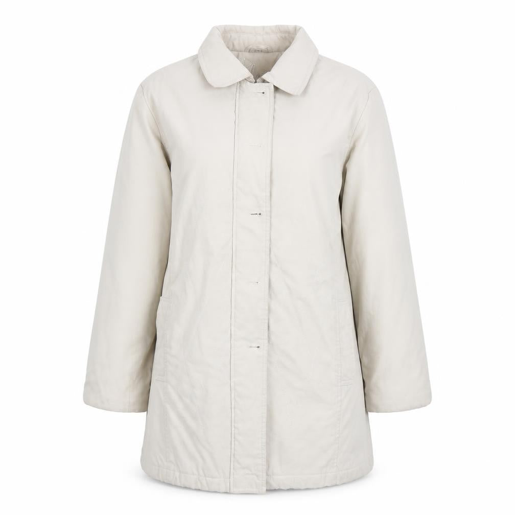 Womens UK Size L Klass Beige Overcoat