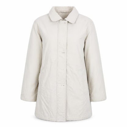 Womens UK Size L Klass Beige Overcoat