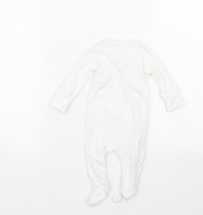 NEXT Baby White   Babygrow One-Piece Size 0-3 Months  - 0-1 Months