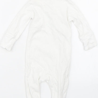 NEXT Baby White   Babygrow One-Piece Size 0-3 Months  - 0-1 Months