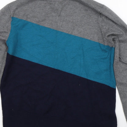 Womens UK Size S Verve Ami Grey Pullover Jumper